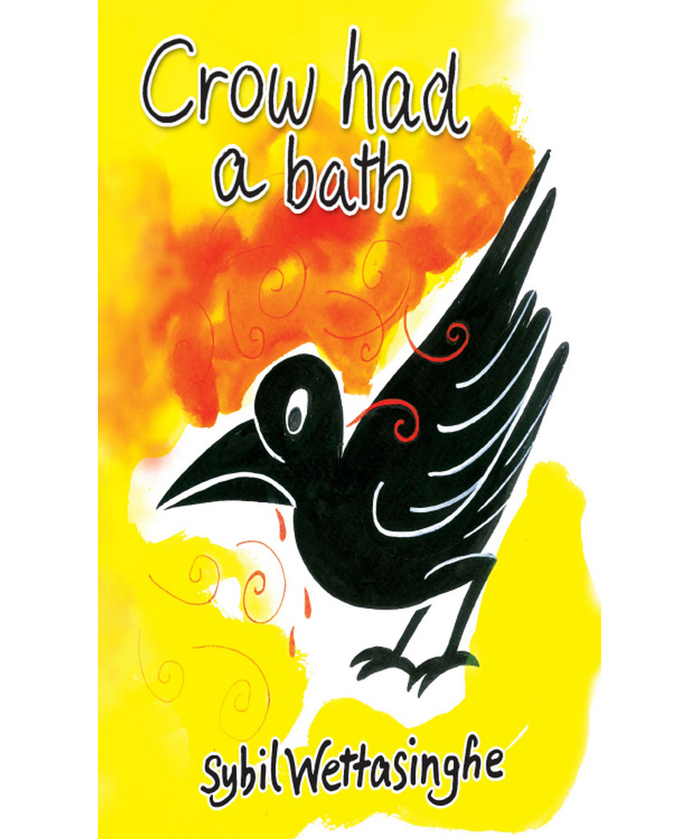 Crow had a bath